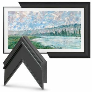 Deco TV Frames - Premiere Bezel for Samsung the Frame TV - 75" - Black