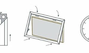 Deco TV Frames - Deco Premiere Bezel for Samsung the Frame TV - 65" - Contemporary Silver