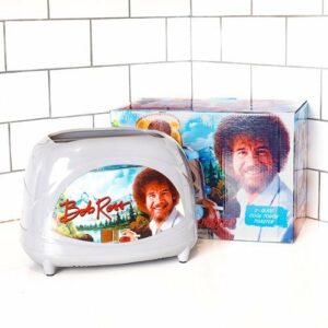 Uncanny Brands - Bob Ross Toaster - Gray