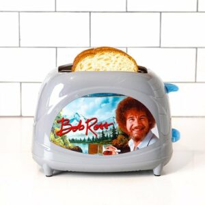 Uncanny Brands - Bob Ross Toaster - Gray