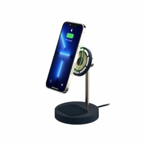 iOttie - Velox MagSafe Duo Magnetic Wireless Charging Stand (Adapter not included) - Dark Blue