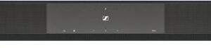 Sennheiser - AMBEO Soundbar | Plus  7.1.4 Channel Soundbar Dual Built-in Subwoofers with Advanced Streaming Connectivity - Black