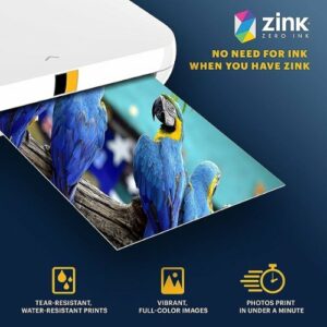 Kodak - Premium 2" x 3" Sticky-Backed Zink Photo Paper - White