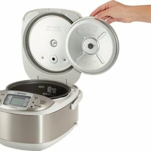 Zojirushi - 10 Cup Micom Rice Cooker & Warmer - Stainless Gray