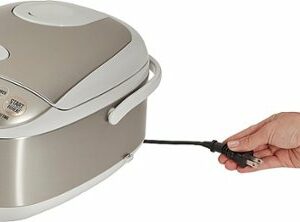 Zojirushi - 10 Cup Micom Rice Cooker & Warmer - Stainless Gray