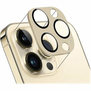 SaharaCase - ZeroDamage Camera Lens Protector for Apple iPhone 14 Pro and iPhone 14 Pro Max (2-Pack) - Gold