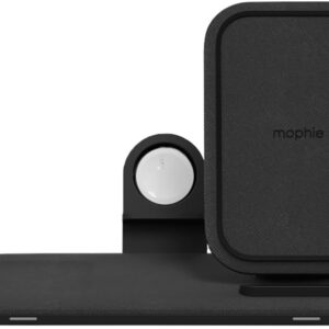 mophie - Wireless Charging Stand+ 3-In-1 - Black