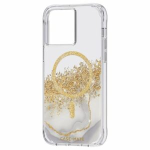 Case-Mate - Antimicrobial Hardshell Case with MagSafe for Apple iPhone 14 Pro Max - Karat Marble