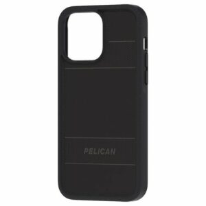 Pelican - Protector Antimicrobial Hardshell Case with MagSafe for Apple iPhone 14 Pro Max - Black