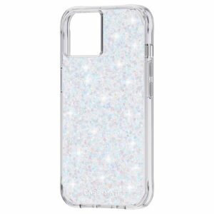 Case-Mate - Antimicrobial Hardshell Case with MagSafe for Apple iPhone 14 - Twinkle Diamond