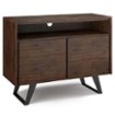 Simpli Home - Lowry 42 inch TV Media Stand - Distressed Charcoal Brown