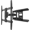 Kanto - Full Motion TV Wall Mount for Metal Studs for Most  34" to 65" TVs - Black