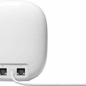 Google - Geek Squad Certified Refurbished Nest Wifi Pro 6e AXE5400 Mesh Router - Snow