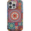 ArtsCase - StrongFit Designers Case for Apple iPhone 14 Pro Max - Orange Different types of mandalas