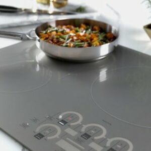 Monogram - 36" Built-In Electric Cooktop - Black Graphite