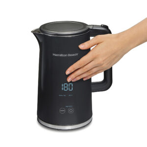 Hamilton Beach - Cool-Touch Digital 1.7 Liter Kettle - Black