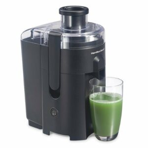 Hamilton Beach - HealthSmart Compact Juice Extractor - Black