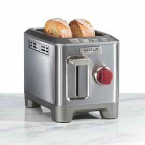 Wolf Gourmet - Two-Slice Toaster - Stainless Steel