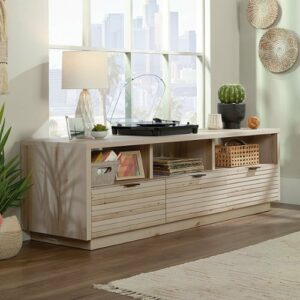 Sauder - Harvey Park Credenza for TVs up to 70" - Pacific Maple