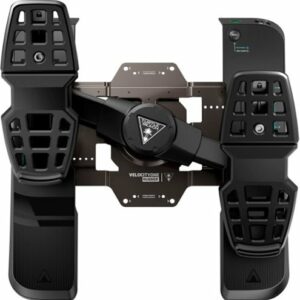 Turtle Beach - VelocityOne Rudder Universal Rudder Pedals for Windows PCs, Xbox Series X, Xbox Series S with Adjustable Brakes - Black