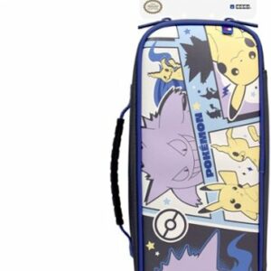 Hori - Cargo Pouch Compact for Nintendo Switch - Pikachu, Gengar & Mimikyu