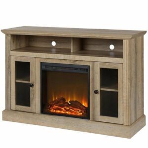 Ameriwood Home - Chicago Electric Fireplace TV Console - Natural