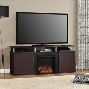 Ameriwood Home - Carson Electric Fireplace TV Console - Cherry