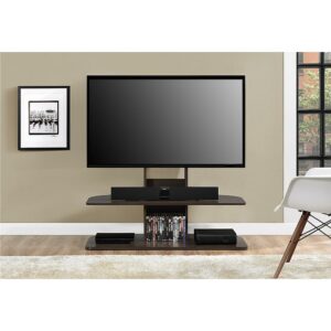 Ameriwood Home - Galaxy TV Stand with Mount for TVs up to 65" - Espresso