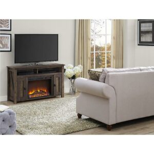 Ameriwood Home - Farmington Electric Fireplace TV Console - Rustic