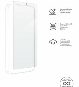 ZAGG - InvisibleShield Fusion Defense Flexible Hybrid Screen Protector for Samsung Galaxy S23+