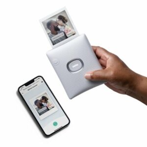 Fujifilm - Instax Square Link 16785547 Wireless Photo Printer - Ash White