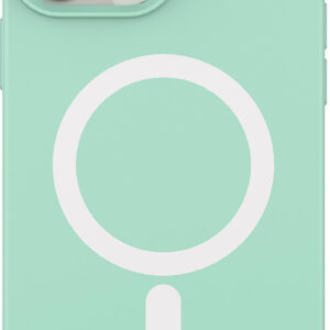 AMPD - Real Feel Soft Case with MagSafe for Apple iPhone 13 Pro Max / iPhone 12 Pro Max - Pastel Green