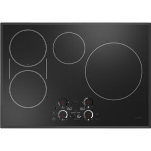 Café - 30" Electric Built In Cooktop, Customizable - Black