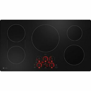 GE Profile - 36" Electric Built In Cooktop - Black