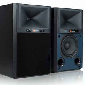 JBL - 4305P 5-1/4" Hi-Res 300W Wireless 2-Way Bookshelf Speakers (Pair) - Black