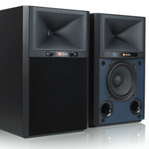 JBL - 4305P 5-1/4" Hi-Res 300W Wireless 2-Way Bookshelf Speakers (Pair) - Black