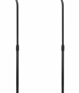 Insignia™ - 28 – 38" Adjustable Height Speaker Stands for Satellite Speakers - Black