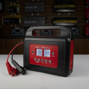 Wagan Tech - 600 Amp Portable Jump Starter + Air Compressor - Black