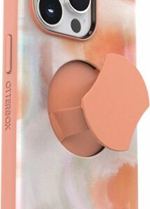 OtterBox - OtterGrip Symmetry Series Hard Shell for Apple iPhone 14 Pro - Peaches