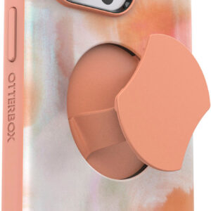 OtterBox - OtterGrip Symmetry Series Hard Shell for Apple iPhone 14 Pro - Peaches