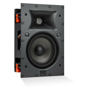 JBL - Studio 6 6.5" 2-Way In-Wall Speaker with Compression Tweeter - Black