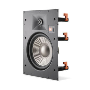 JBL - Studio 2 8" 2-Way In-Wall Speaker - black