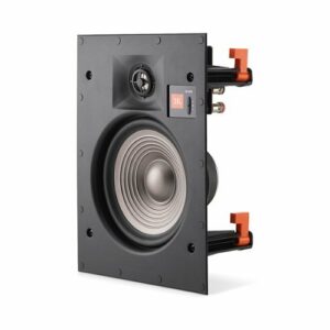 JBL - Studio 2 6.5" 2-Way In-Wall Speaker - black