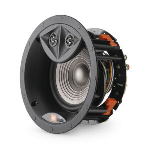 JBL - Studio 2 6.5" 2-Way Dual-Tweeter In-Ceiling Speaker - black