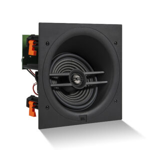 JBL - Stage Angled In-Ceiling Loudspeaker With 1" Aluminum Dome Tweeter and 6.5" Polycellulose Cone Woofer - black