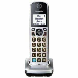 Panasonic - KX-TGDA99S Cordless Expansion Handset Compatible with KX-TGD89x and KX-TGF89x Series - Silver