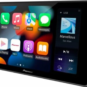 Pioneer - 9" Android Auto™ and Apple CarPlay® Bluetooth® Digital Media (DM) Receiver - Black