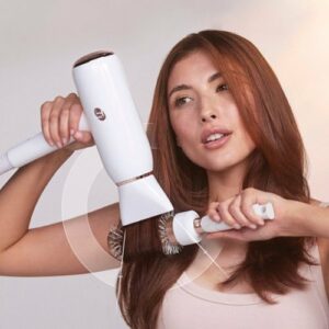 T3 - Featherweight StyleMax Professional Hair Dryer - White & Rose Gold