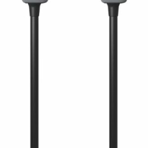 Sanus - Universal Speaker Stands  for  Speakers  up to 8 lbs. (Pair) - Black