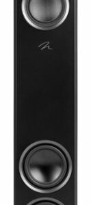 MartinLogan - Motion F20 3-Way Floorstanding Speaker with 5.5” Midrange and Dual 6.5” Bass Drivers (Each) - Gloss Black